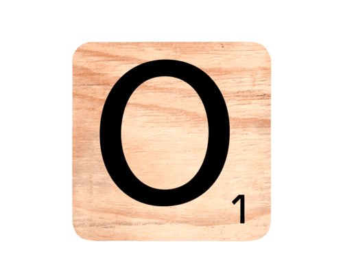 Lettre bois 