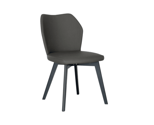Chaise Edito bois anthracite