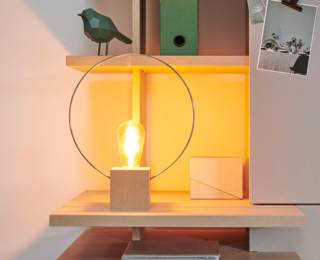 Lampe Aura GM Bois