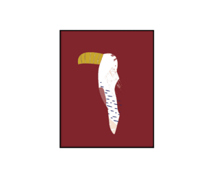 Printbox Silhouette Toucan