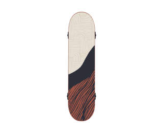 Planche skate reglisse